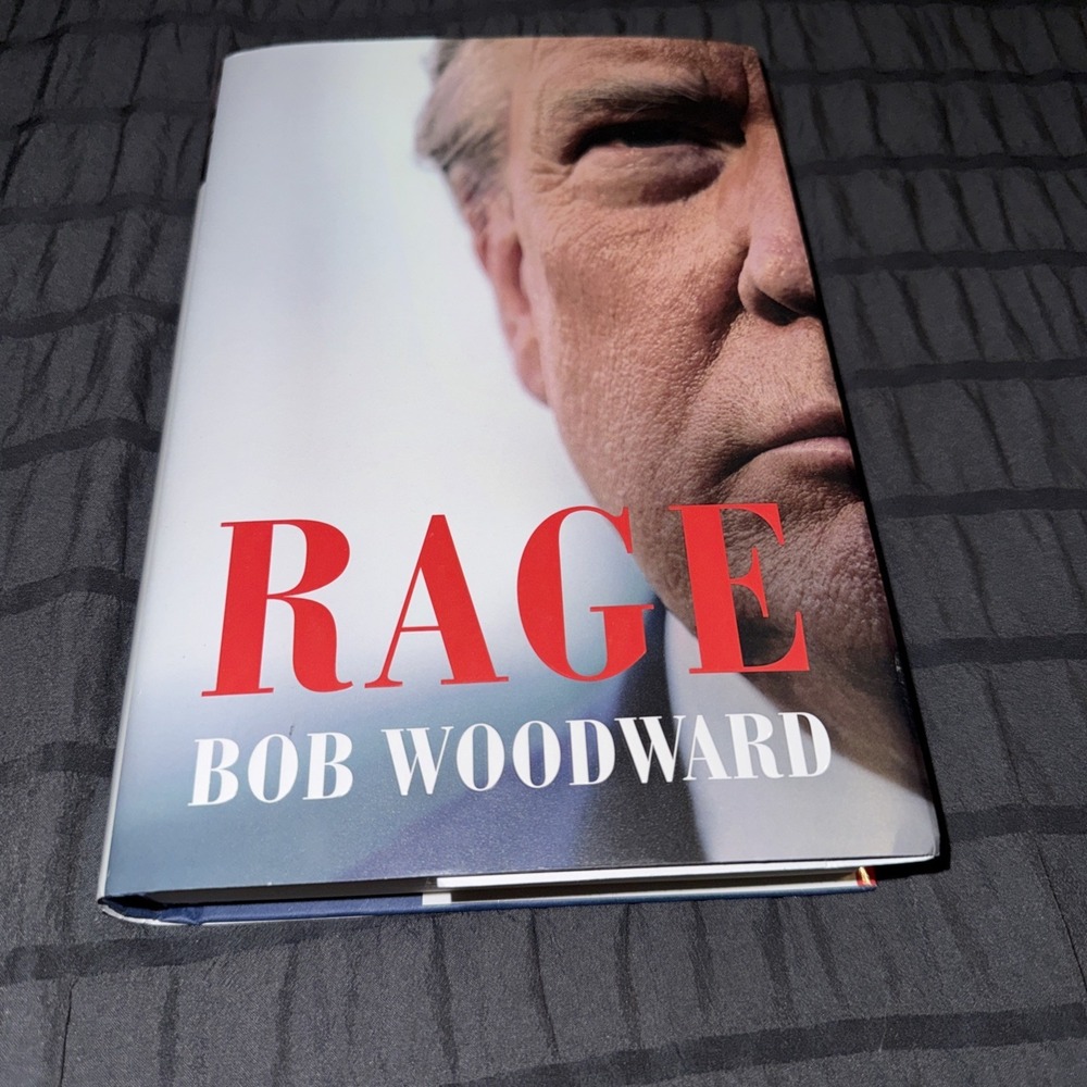 Donald Trump Book : Rage by Bob Woodward (2020, Hardcover) NEW Box 1